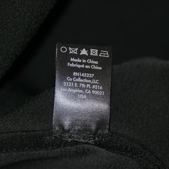 CO Essential Black Shift Long Sleeve Dress Size XS - Picture 12 of 12